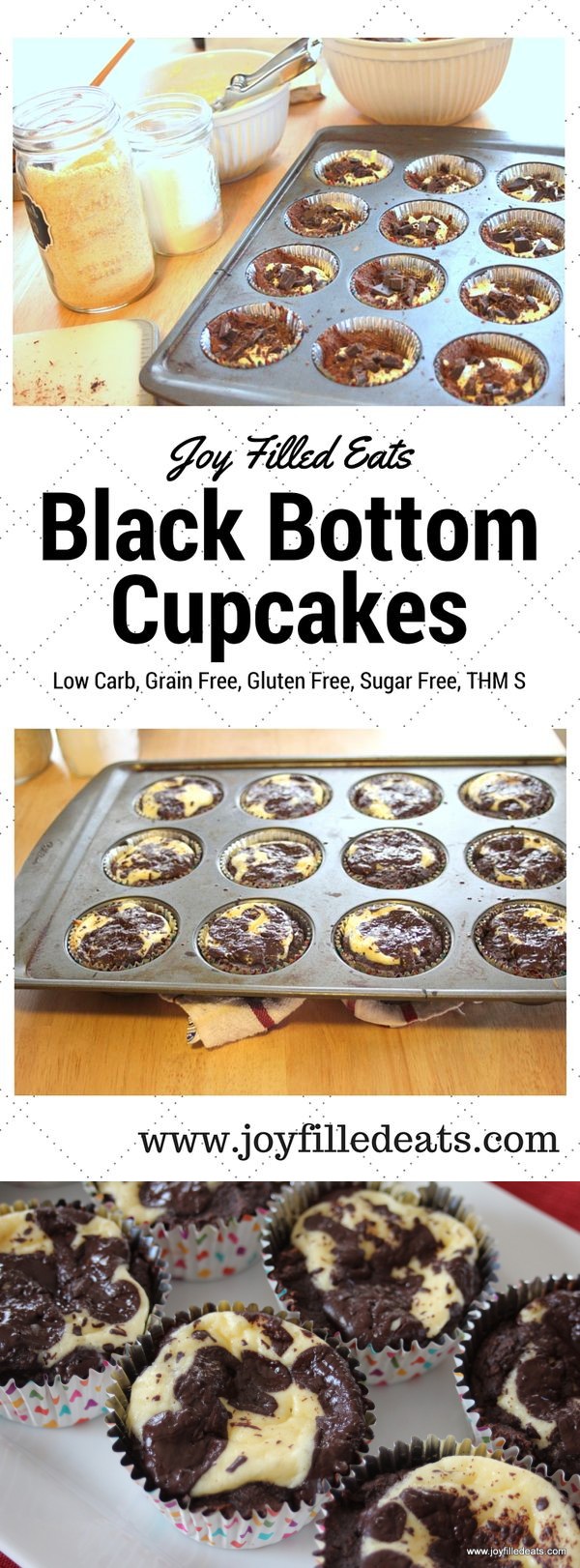 Black Bottom Cupcakes