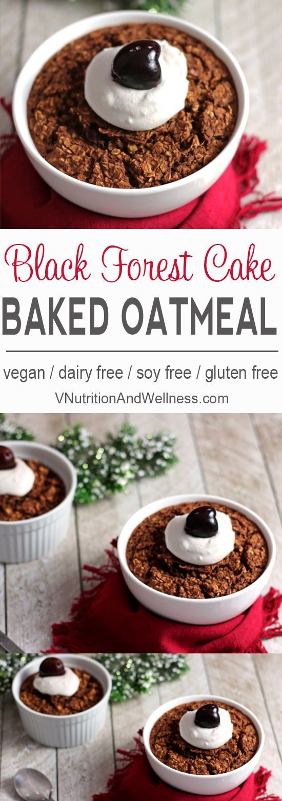Black Forest Baked Oatmeal