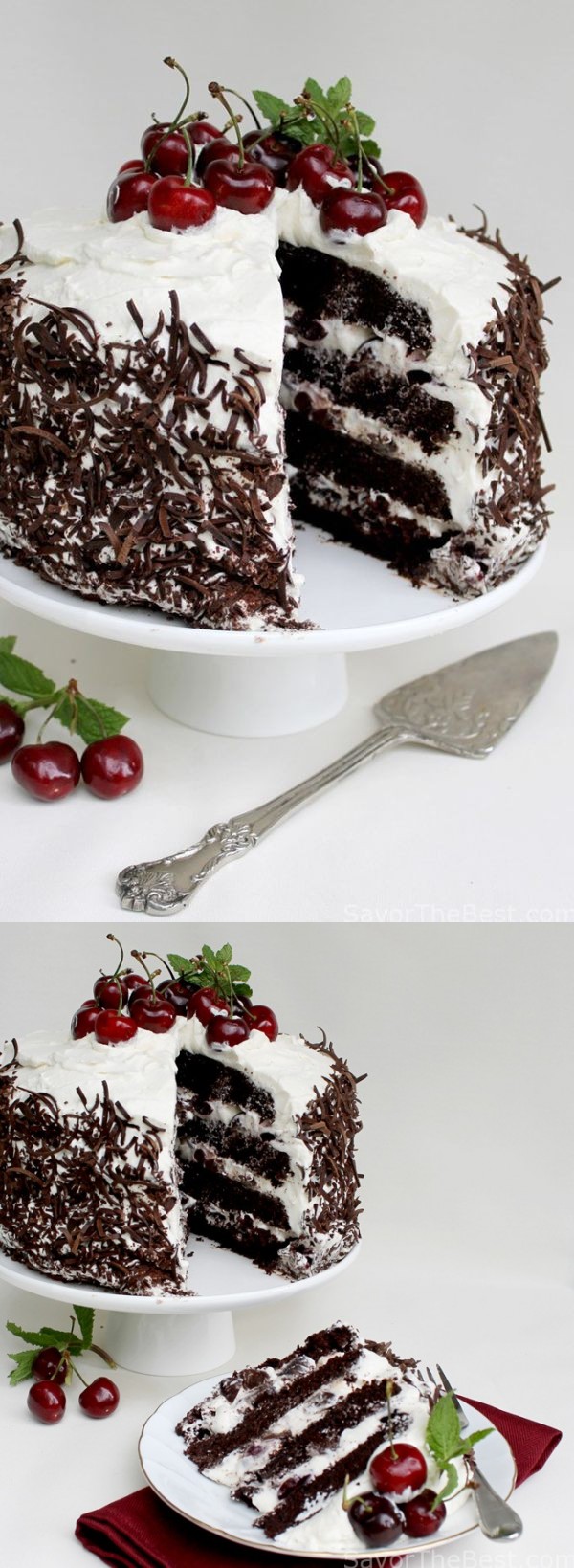 Black Forrest Cherry Cake