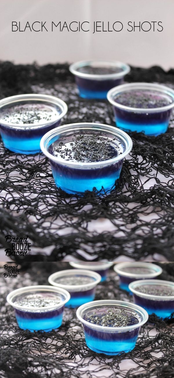 Black Magic Jello Shots