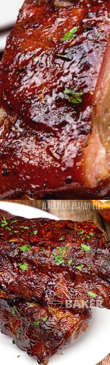 Blackberry Brandy Ribs