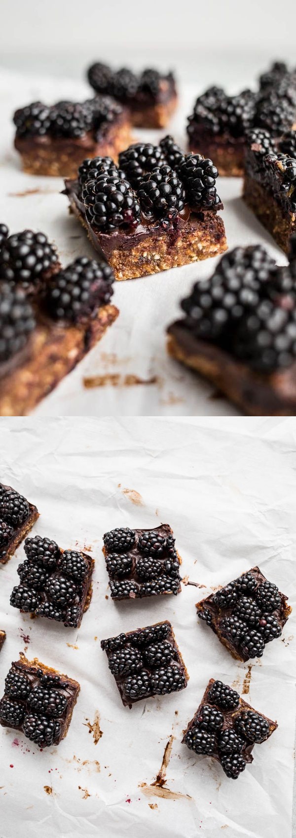 Blackberry Cashew Bars (Gluten-Free, Vegan