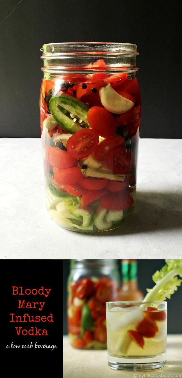 Bloody Mary Infused Vodka