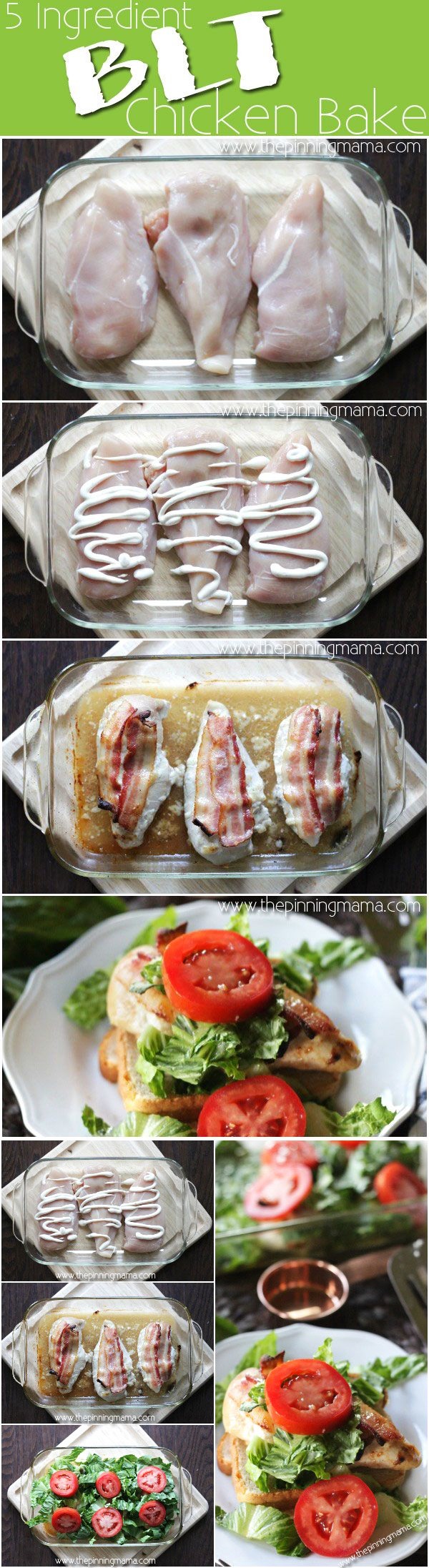 BLT Chicken Bake (Paleo + Whole30