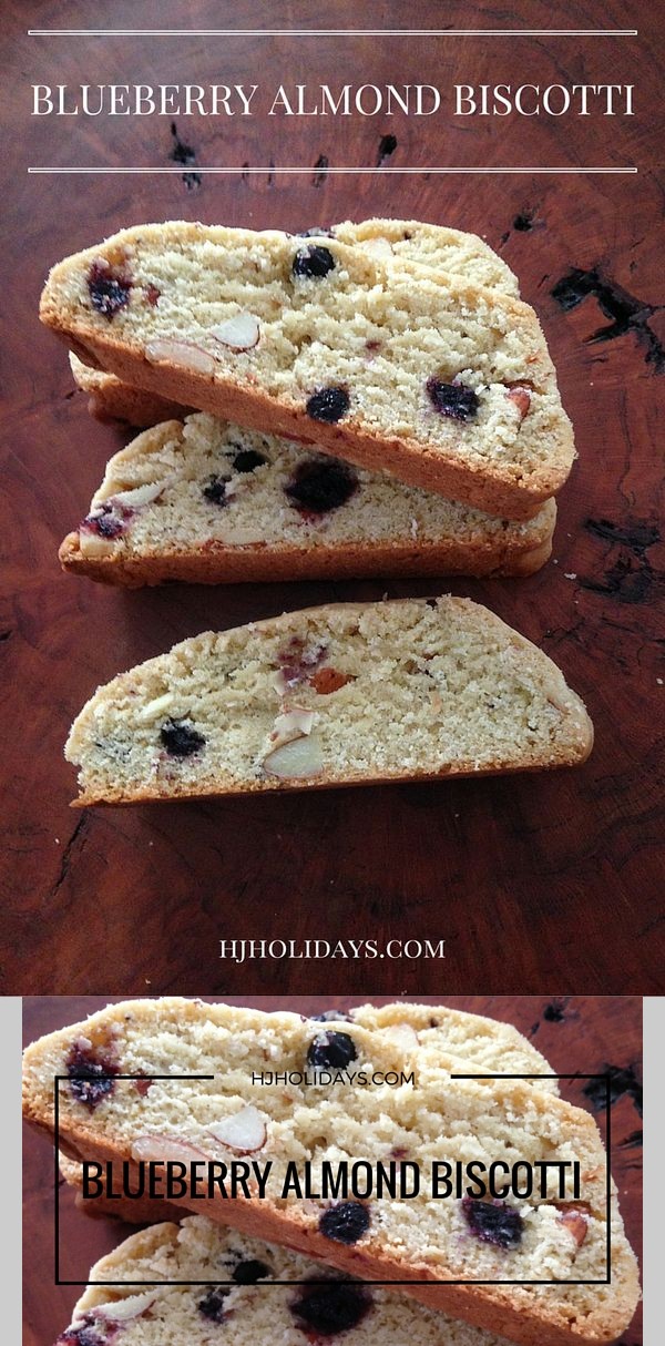 Blueberry Almond Biscotti