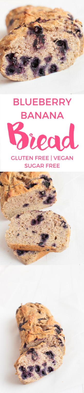 Blueberry Banana Bread - Vegan and Gluten Free