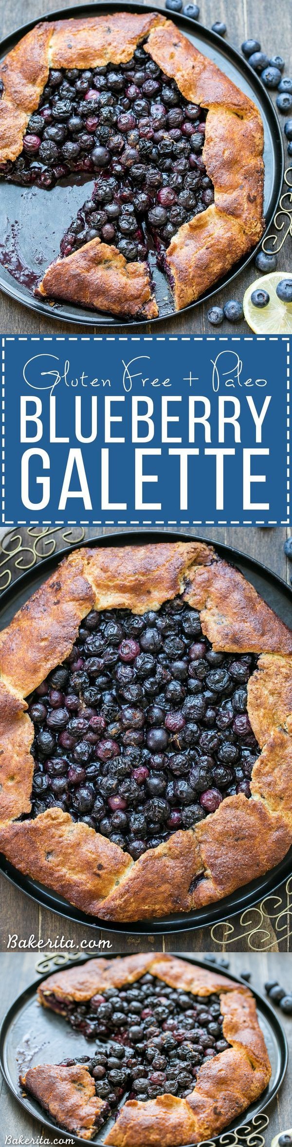 Blueberry Galette (Gluten Free