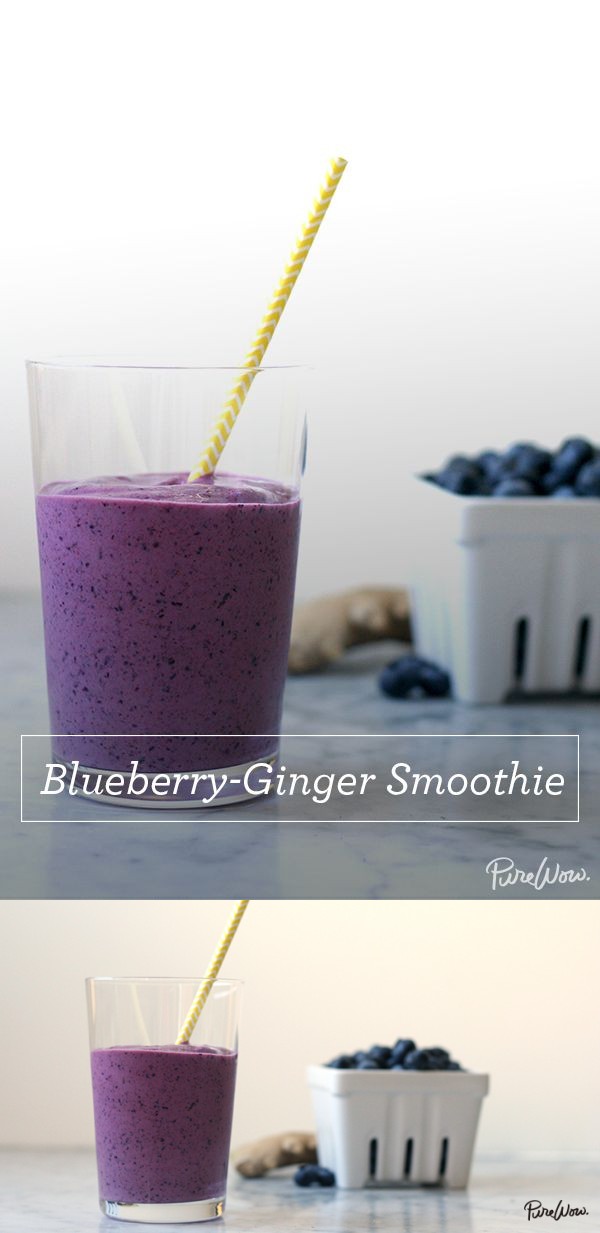 Blueberry-Ginger Smoothie