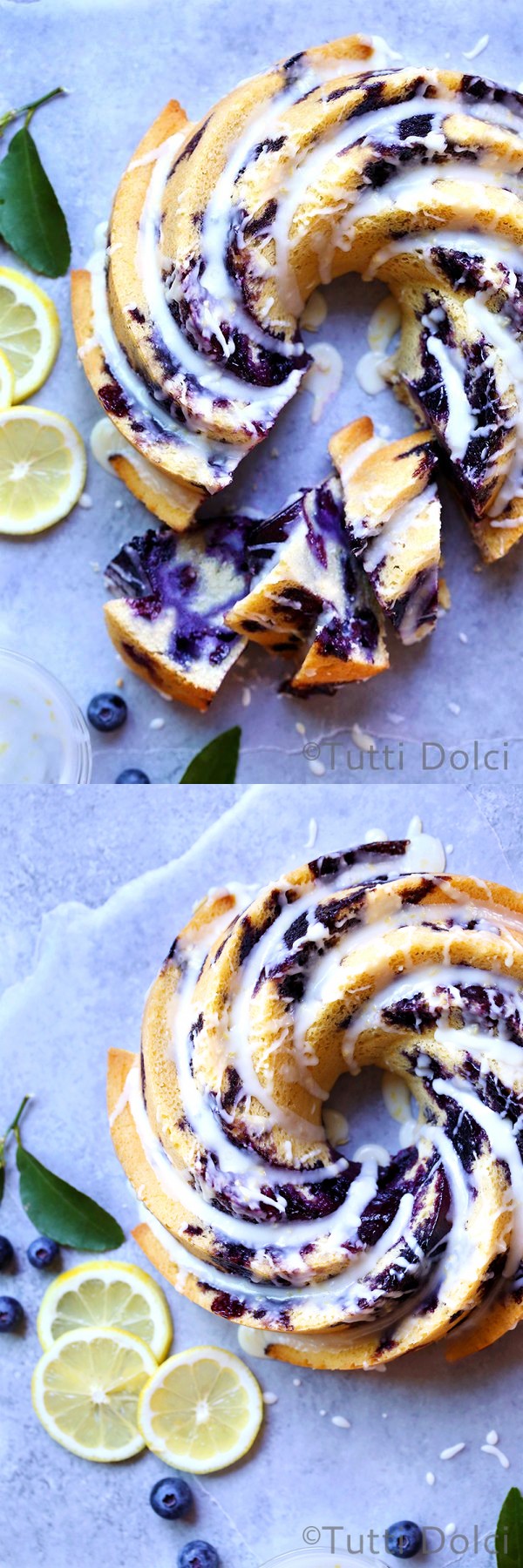 Blueberry Lemon Bundt Cake