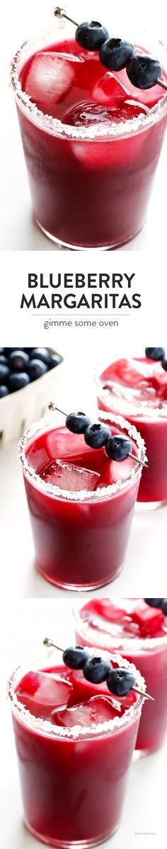 Blueberry Margaritas