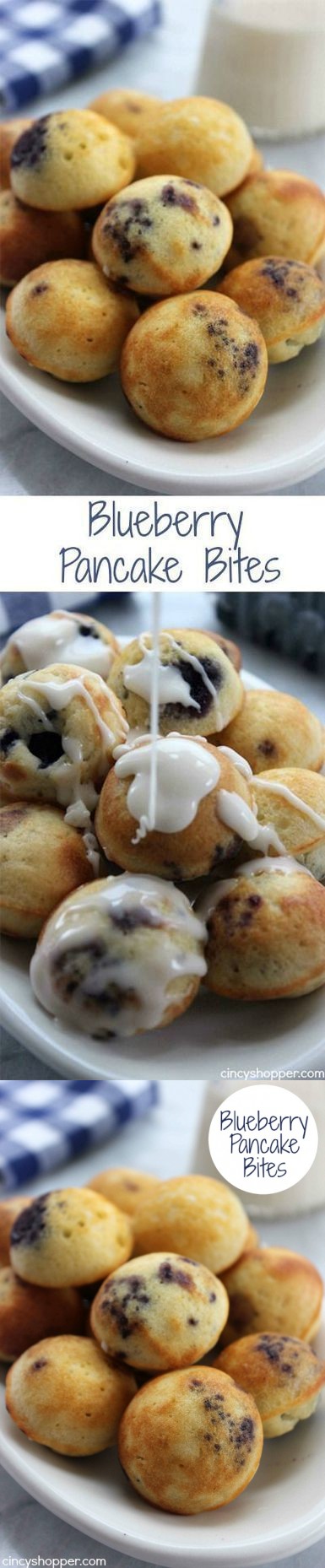 Blueberry Pancake Bites