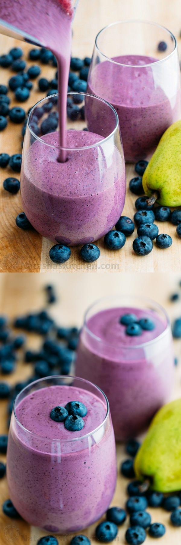 Blueberry Pear Smoothie