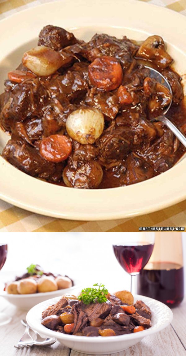 Boeuf Bourguignon a La Julia Child