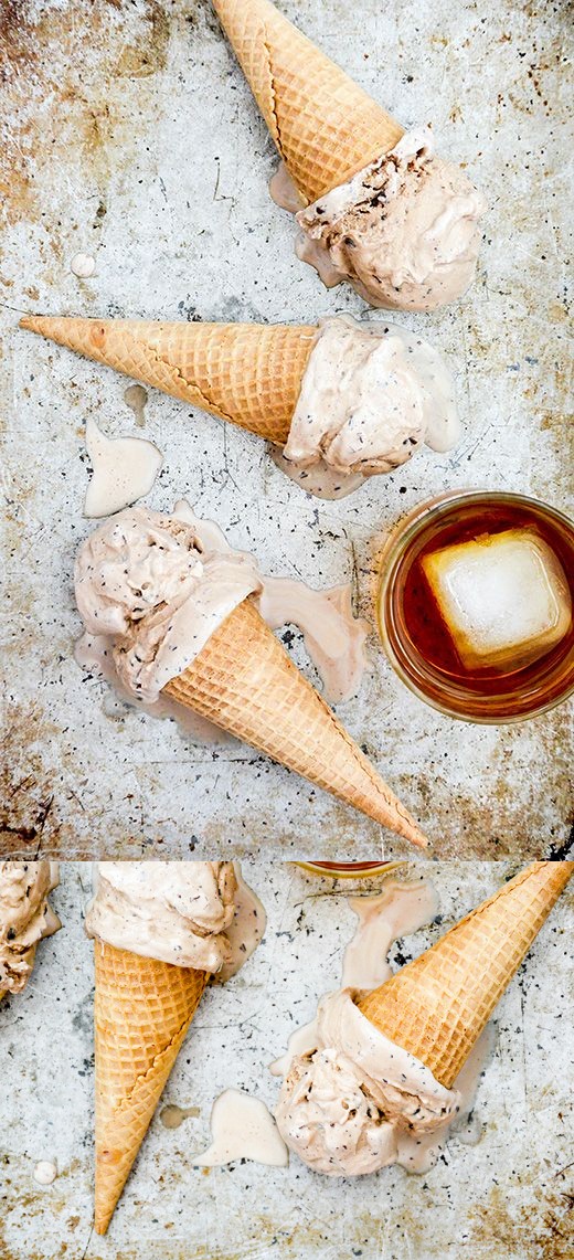 Bourbon and Brown Sugar Ice Cream