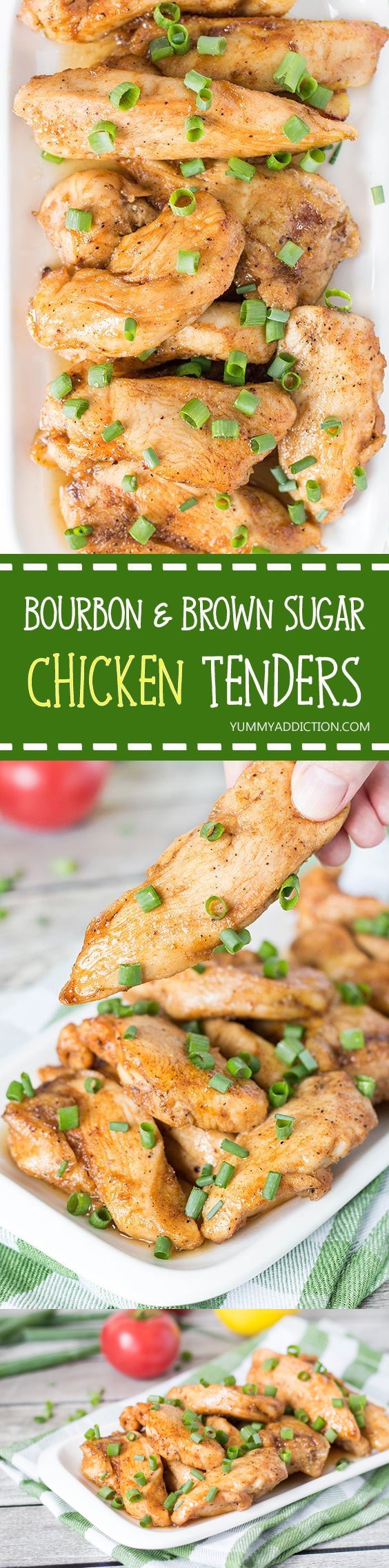 Bourbon Brown Sugar Chicken Tenders