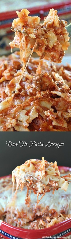 Bow Tie Pasta Lasagna