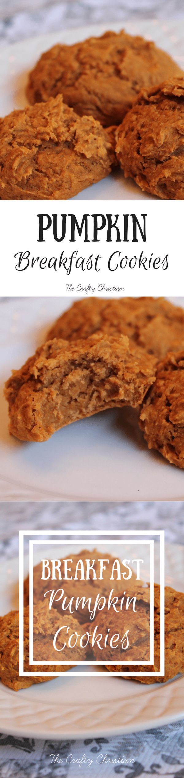 Breakfast Pumpkin Cookies