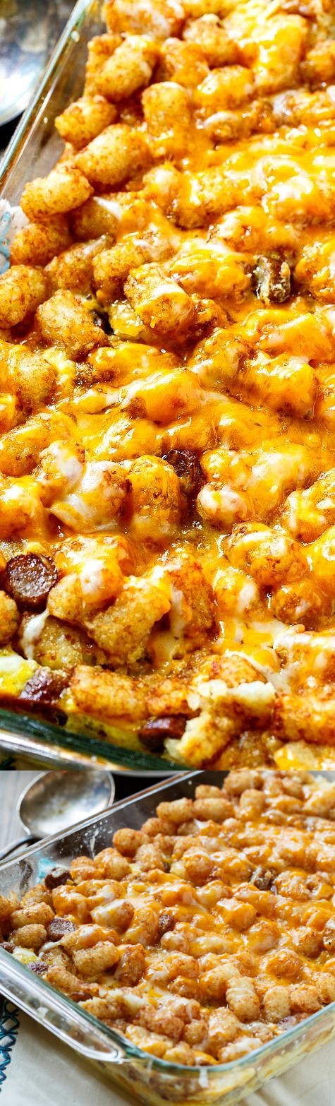 Breakfast Tater Tot Casserole