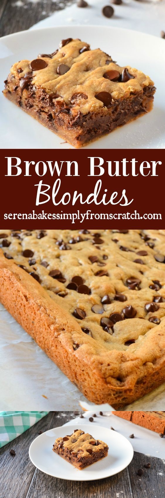 Brown Butter Blondies