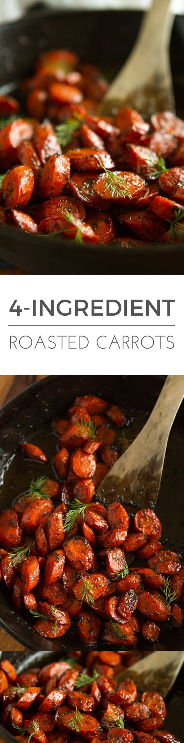 Brown Butter Honey Roasted Carrots With Dill