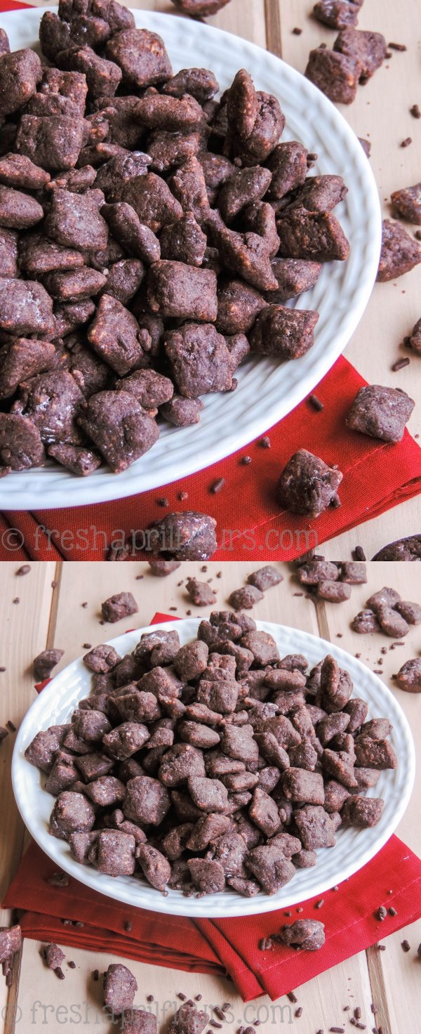 Brownie Batter Puppy Chow