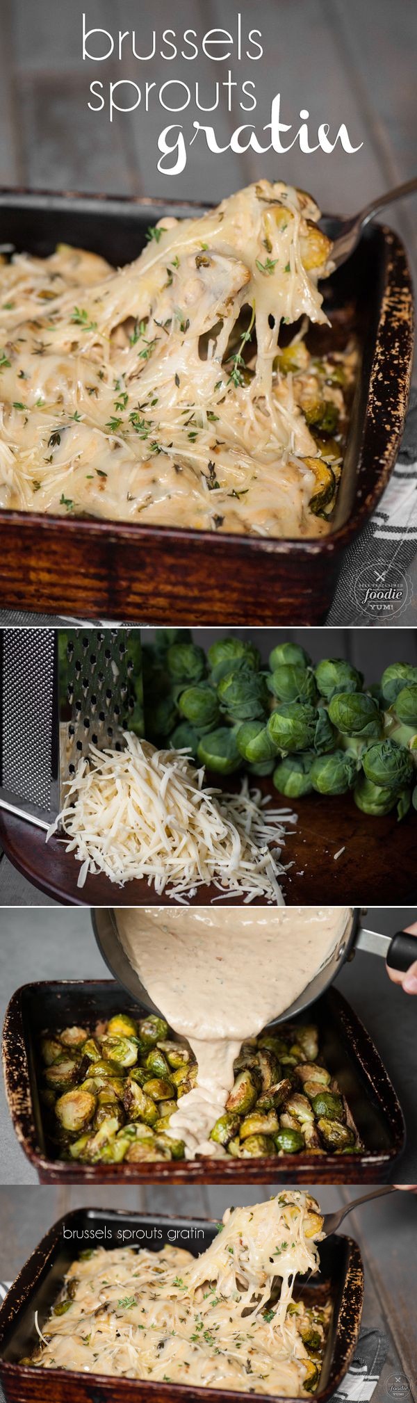 Brussels Sprouts Gratin