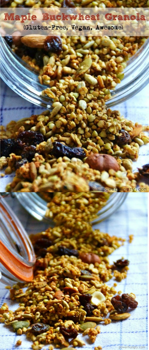 Buckwheat Granola (Gluten-Free, Vegan, Awesome