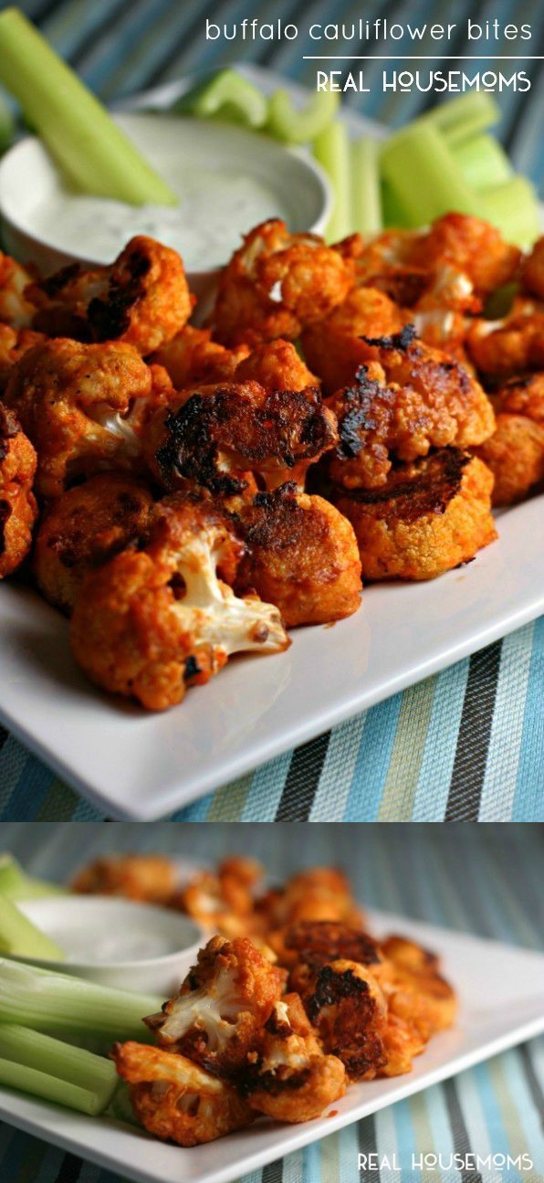 Buffalo Cauliflower Bites