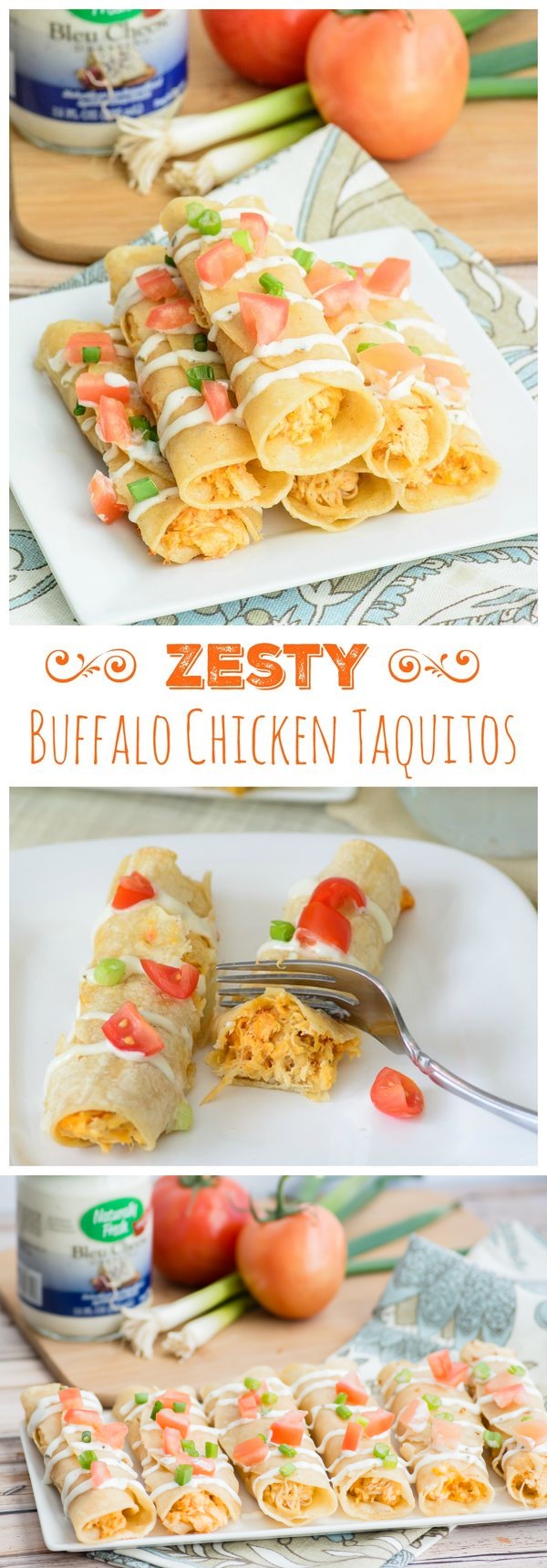 Buffalo Chicken Taquitos