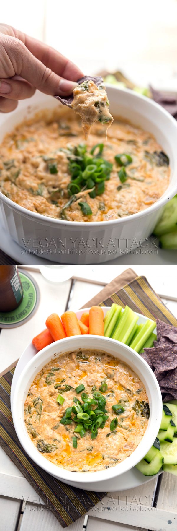 Buffalo Jackfruit Spinach Dip