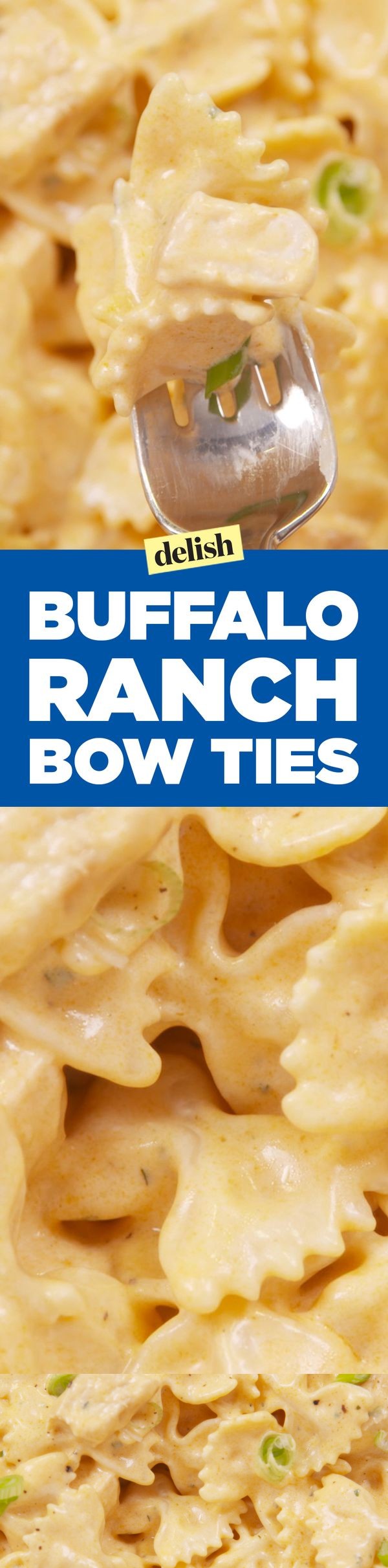 Buffalo-Ranch Chicken Bowties