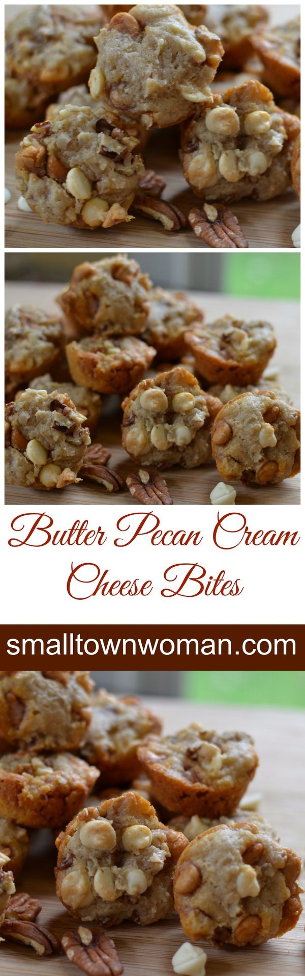 Butter Pecan Cream Cheese Bites