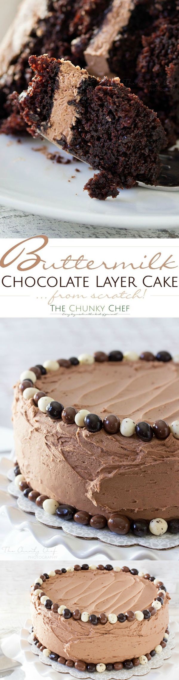 Buttermilk Chocolate Layer Cake