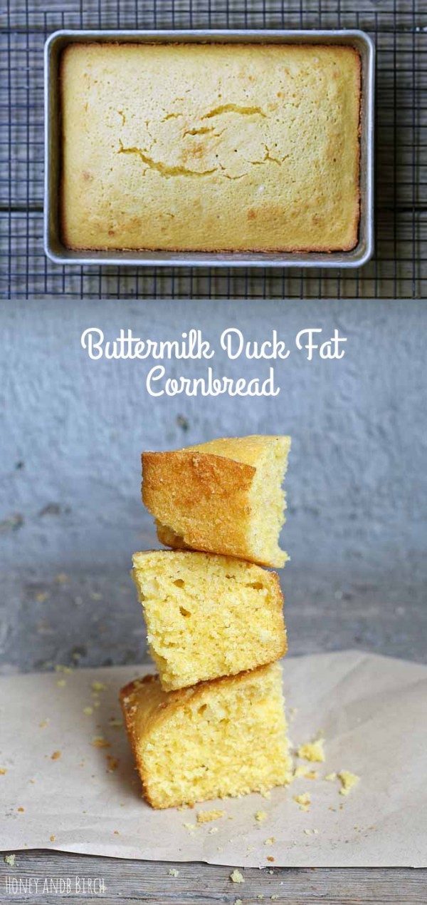 Buttermilk Duck Fat Cornbread