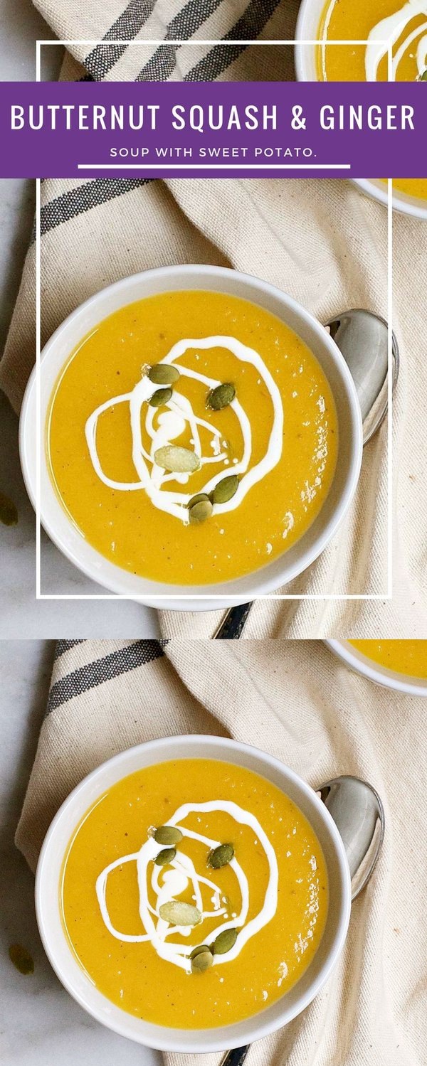 Butternut Squash and Ginger Soup