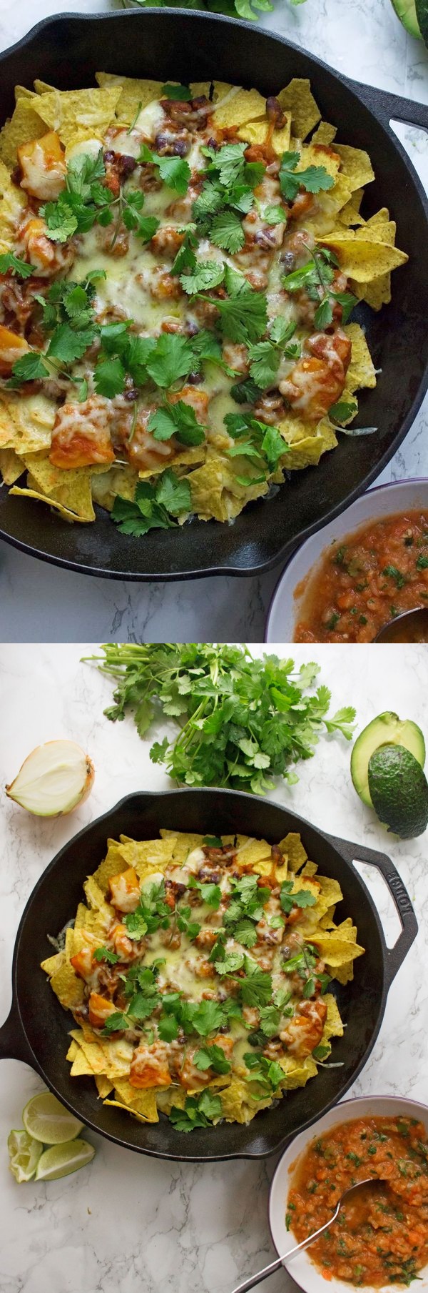 Butternut Squash Chilli Vegetarian Nachos