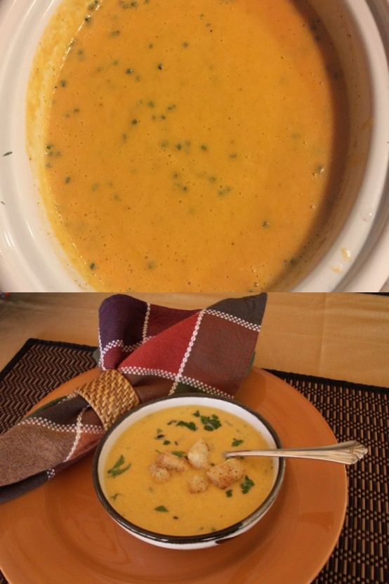 Butternut Squash Soup or Bisque (Roasting Method