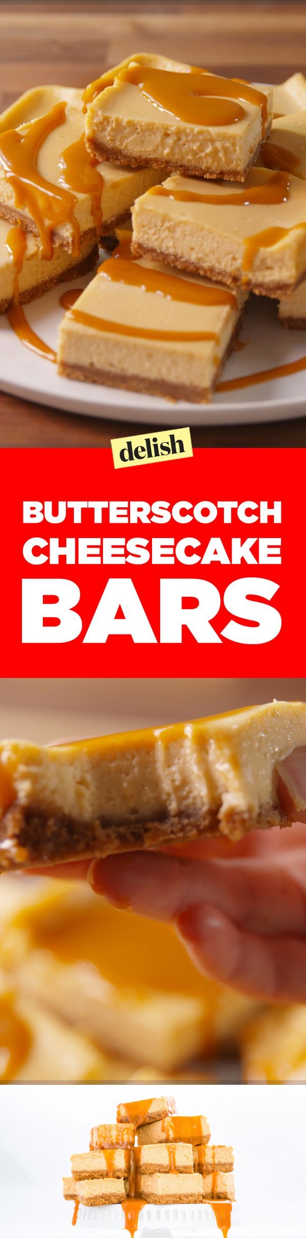 Butterscotch Cheesecake Bars