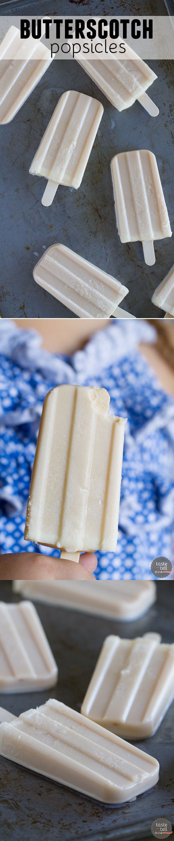 Butterscotch Popsicle