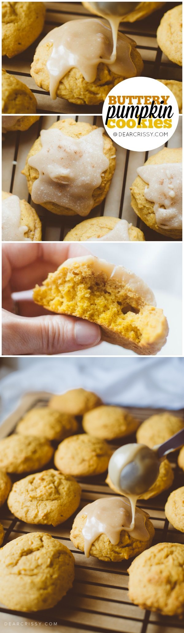 Buttery Pumpkin Cookies