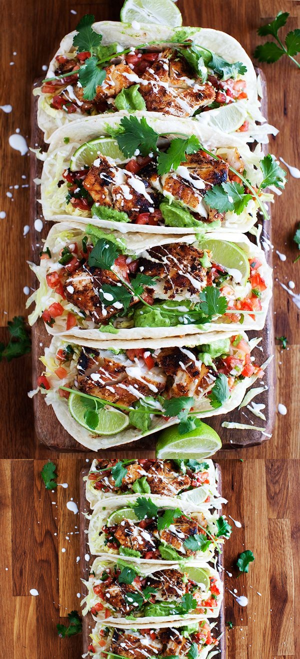 Cajun Fish Tacos