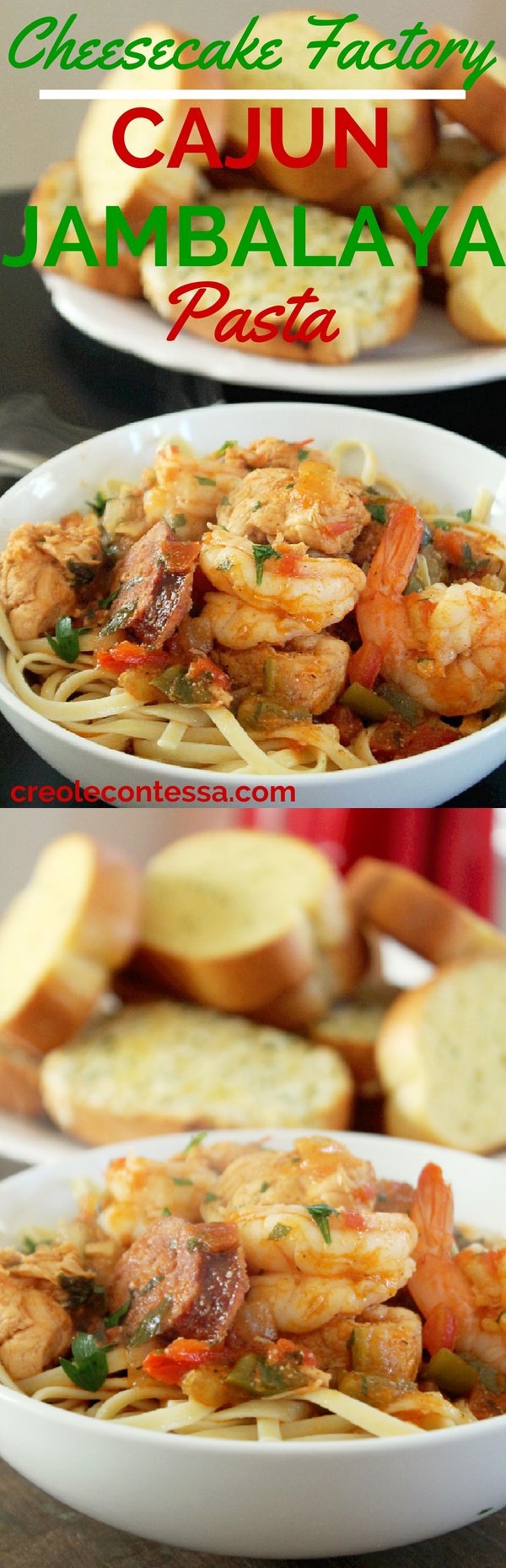 Cajun Jambalaya Pasta Cheesecake Factory Copycat