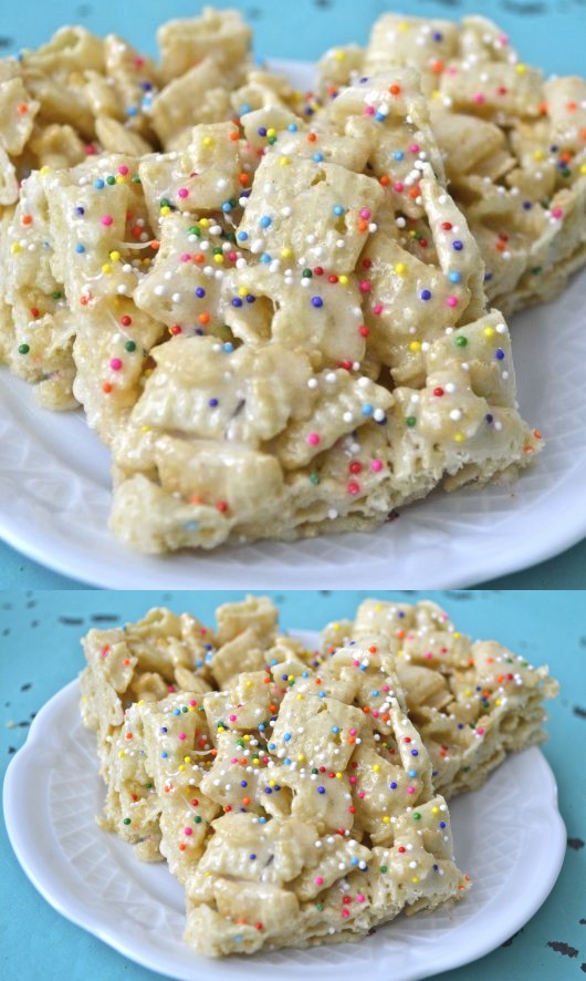 Cake Batter Bars