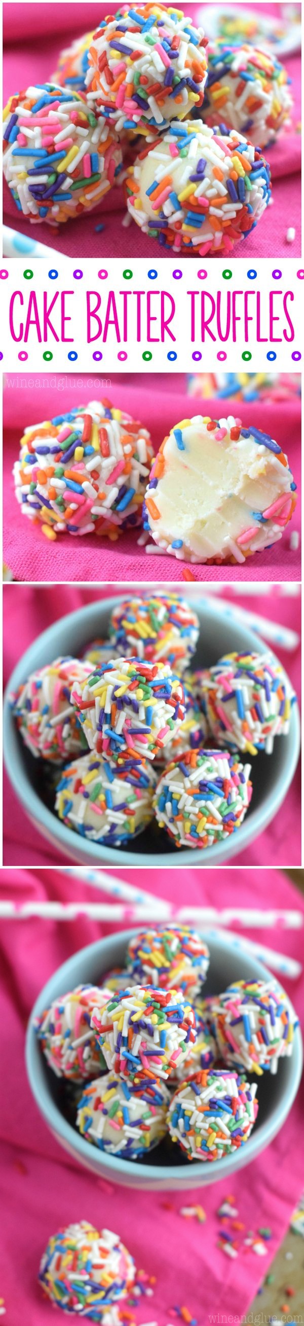 Cake Batter Truffles