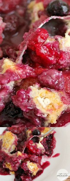 Cake Mix Cobbler