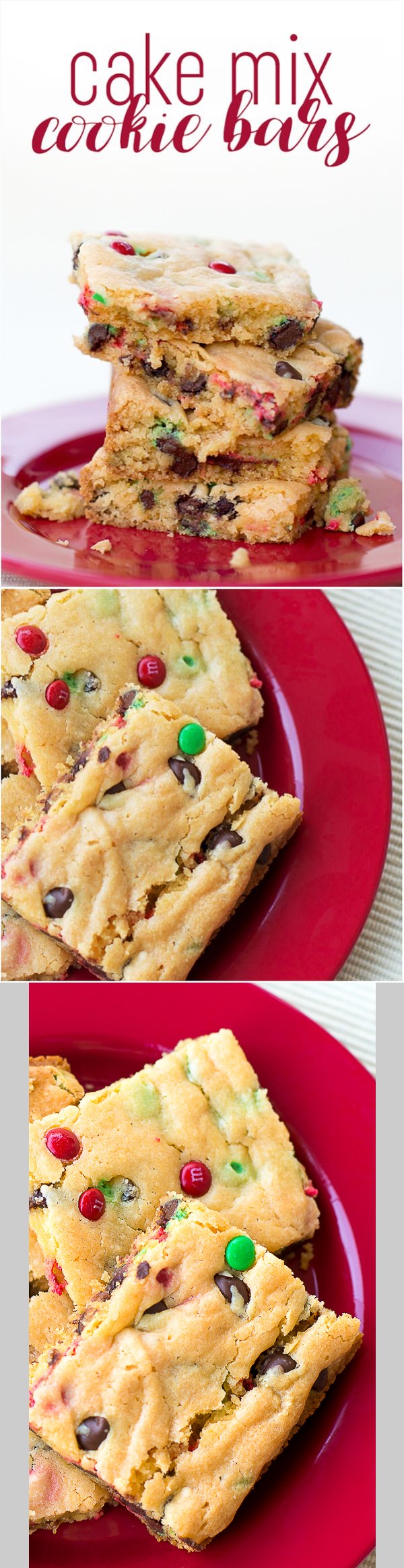 Cake Mix Cookie Bars