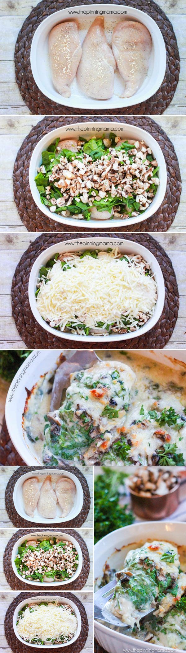 Cali Alfredo Chicken Bake