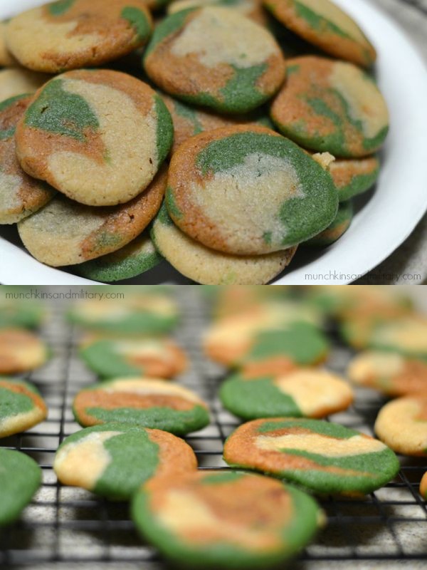 Camo Cookies