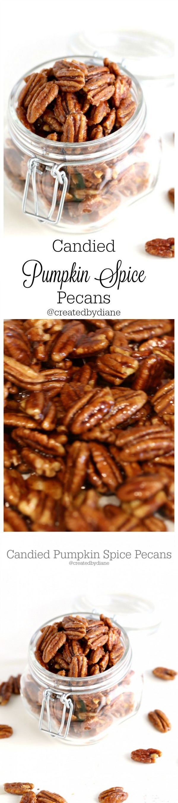 Candied Pumpkin Spice Pecans