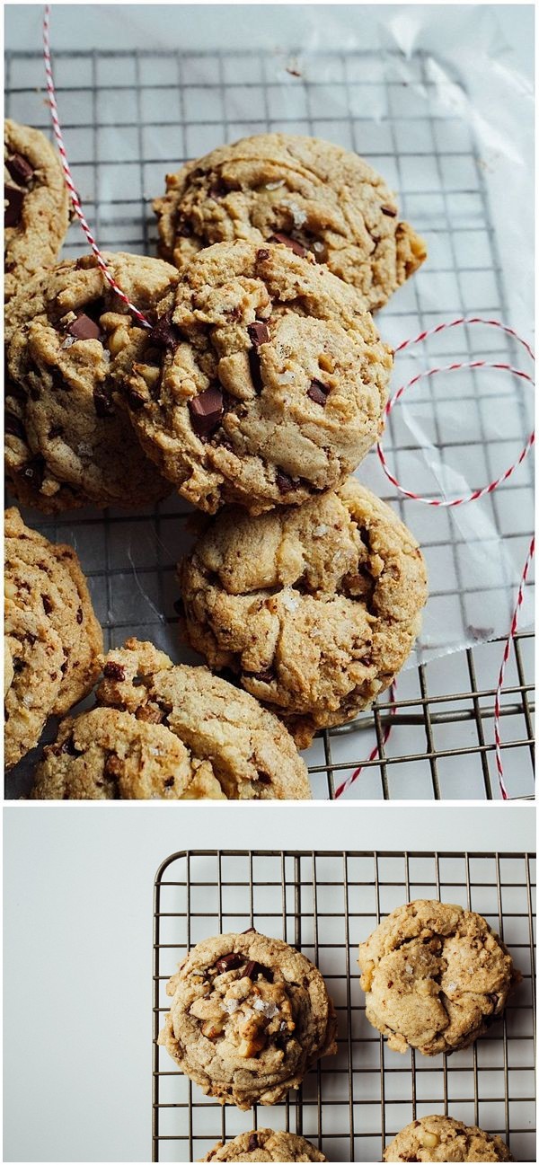 Candied Walnut Chocolate Chip Cookies